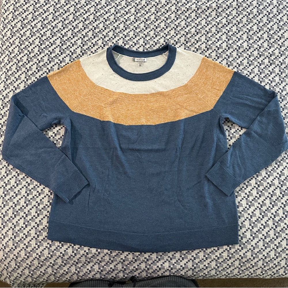 Smartwool Edgewood Colorblock Crew Sweater